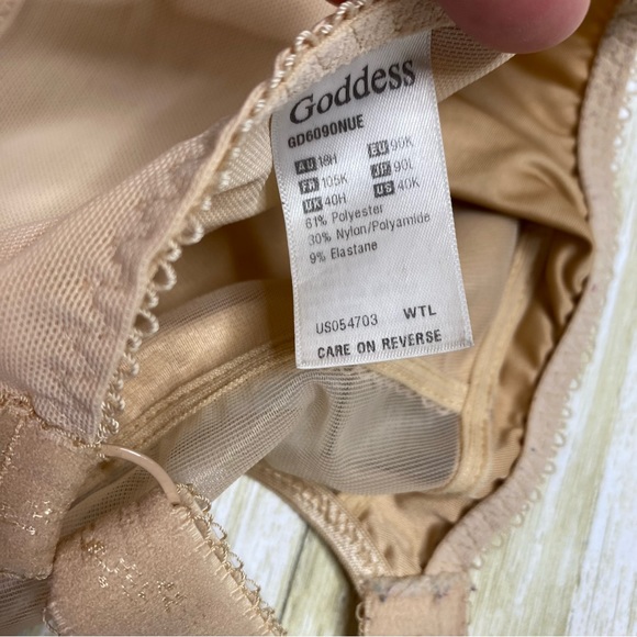 Goddess Nude Keira Banded Underwire Bra - Picture 5 of 6